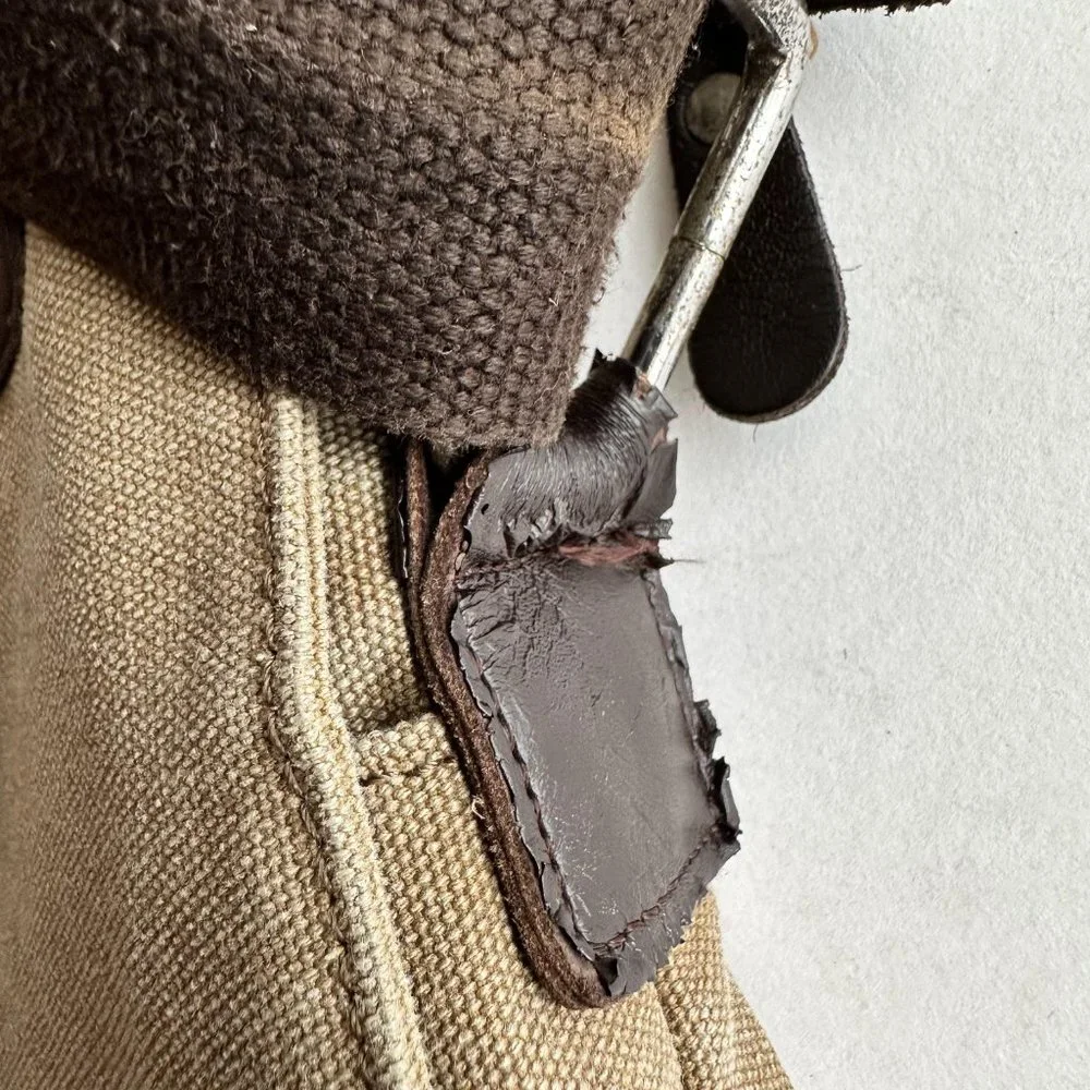 Outdoor Local Lion Canvas Bag Crossbody Messenger Shoulder Bag Adjustable Strap